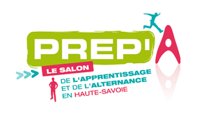 Logo du salon prep'A, salon de l'alternance en haute-Savoie