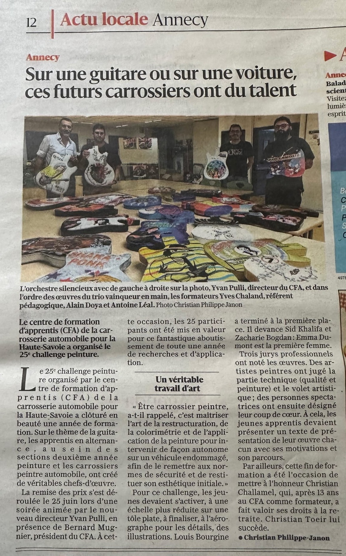 Article Dauphine_Challenge peinture 2026
